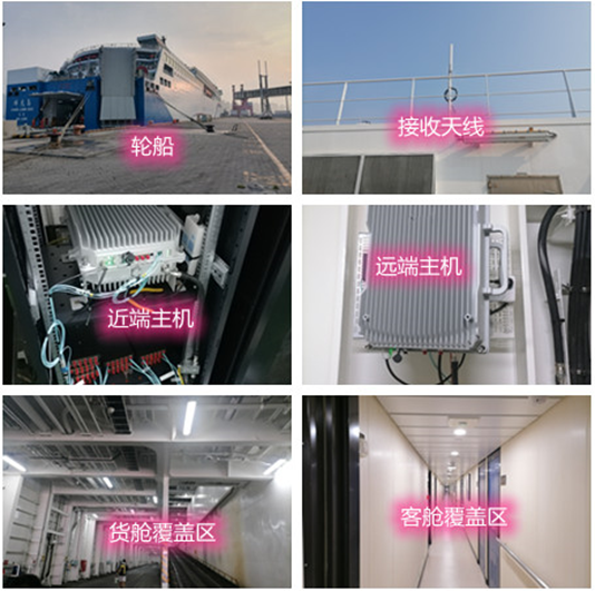  荣邦乡海上游轮轮船渔船覆盖案例